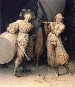 Pieter Bruegel The three soldiers oil painting artist